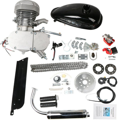 100cc 2-Stroke Bicycle Gasoline Engine Air-Cooled Motor Kit for Motorized Bike - Moto Life Products