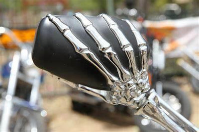 Motorcycle Hand Bone Rear View Mirrors for Harley Davidson CVO Road Glide Ultra - Moto Life Products