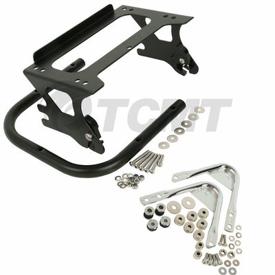 2-Up Luggage Rack &Docking Hardware For Harley Tour Pak Street Road Glide 97-08 - Moto Life Products