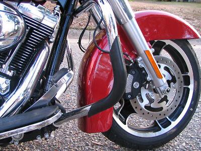 Pro Guards Crash Bar Protectors for Harley Davidson Touring Black FRONT & REAR - Moto Life Products