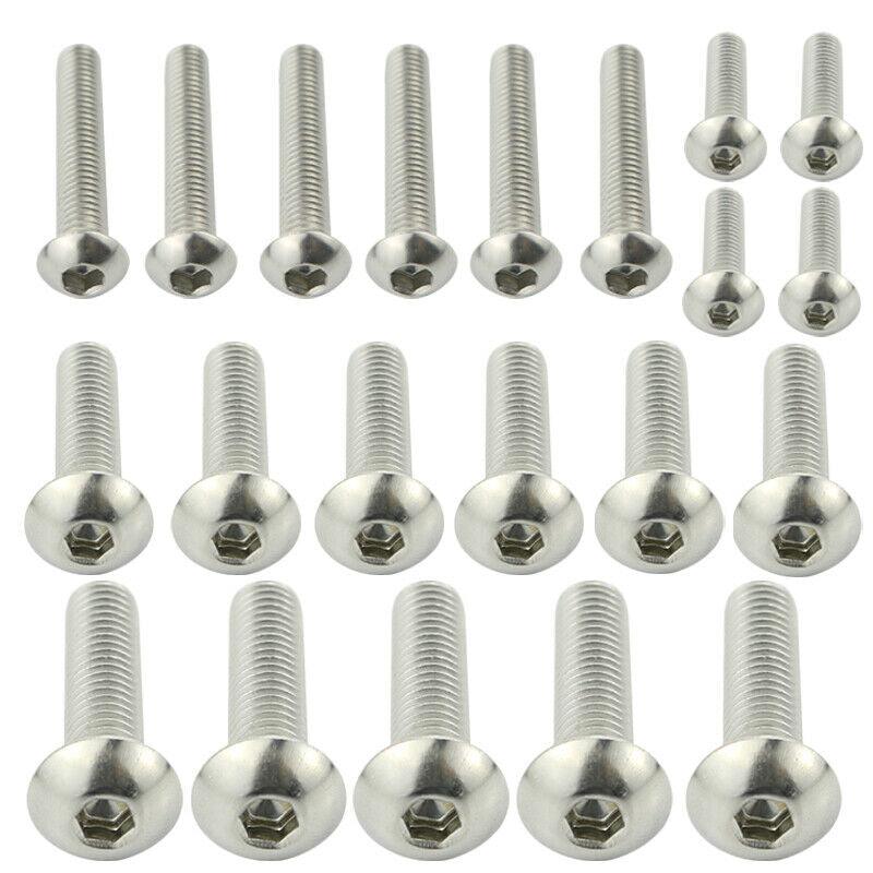 Fit For Suzuki GSXR1000 2003 2004 Complete Cowling Fairing Bolt Kit Body Screws - Moto Life Products