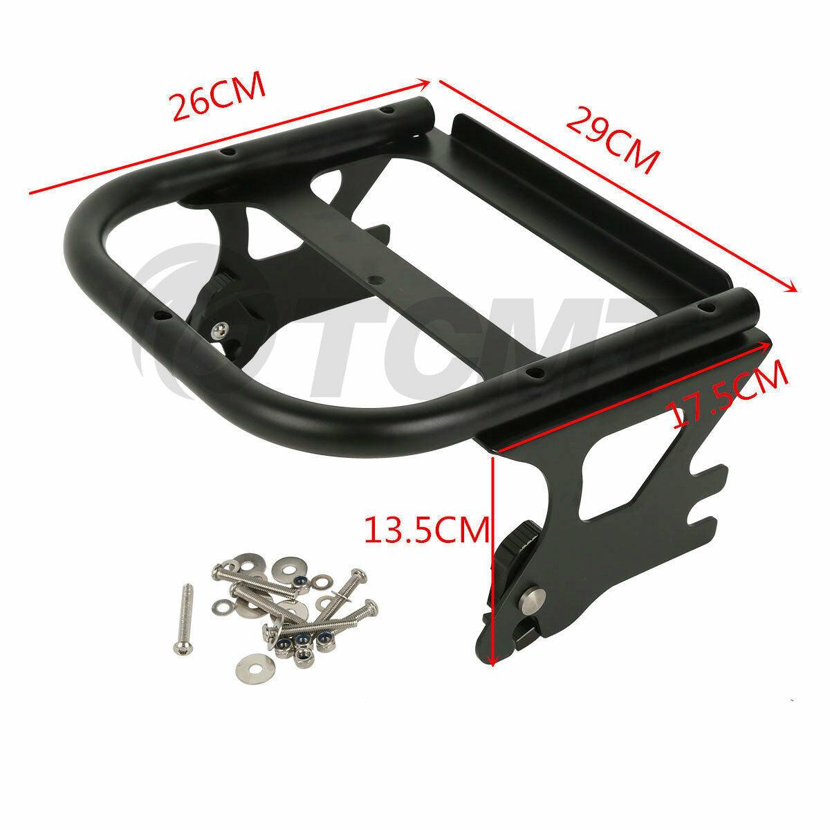 2-Up Luggage Rack &Docking Hardware For Harley Tour Pak Street Road Glide 97-08 - Moto Life Products