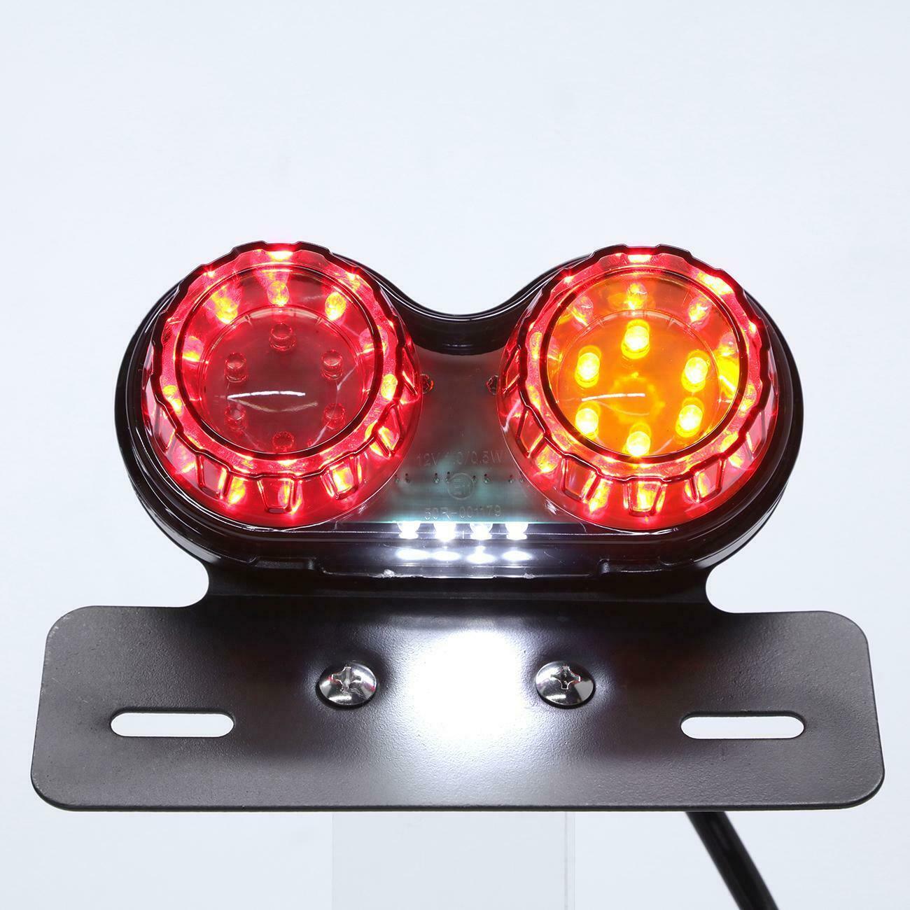 For Motorcycle Quad ATV Dirt Bike LED Brake Stop Rear Tail Light Lamp Universal - Moto Life Products