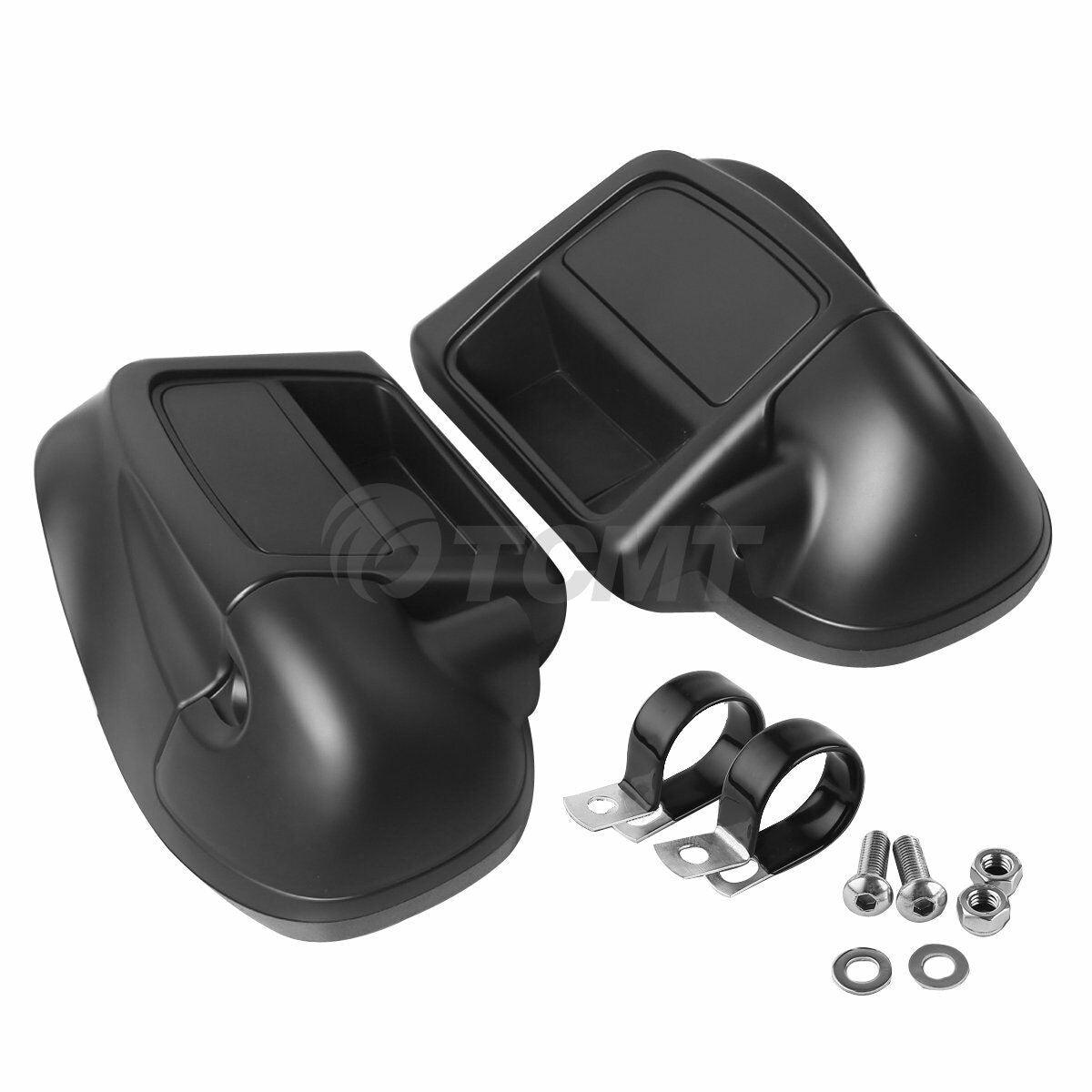 Lower Vented Leg Fairings Glove Box For Harley Touring Electra Street Glide 14+ - Moto Life Products