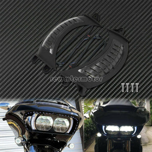 Motorcycle LED Side Marker Turn Signal Light Fit For Harley Road Glide 2015-2020 - Moto Life Products