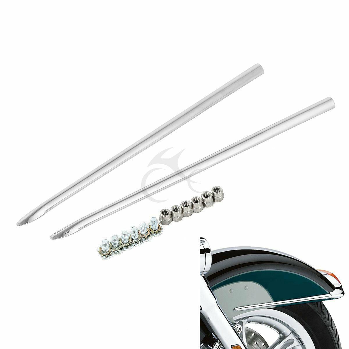 Front Fender Spear Trim For Harley Touring Road King 82-13 Softail Classic 86-17 - Moto Life Products