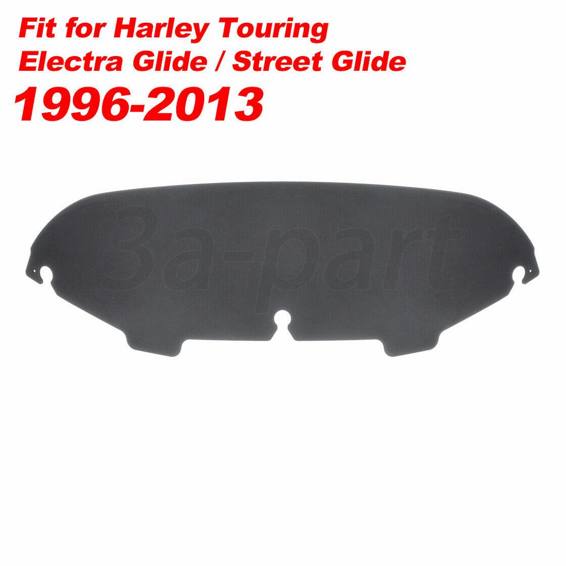 5" Round Smoke Windsheild Fit For Harley Touring Tri Glide Ultra Classic 1996-13 - Moto Life Products