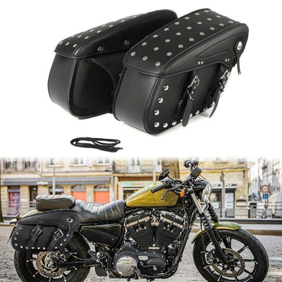 Saddle Saddlebag Luggage For Harley Touring Road King Glide Softail Sportster XL - Moto Life Products