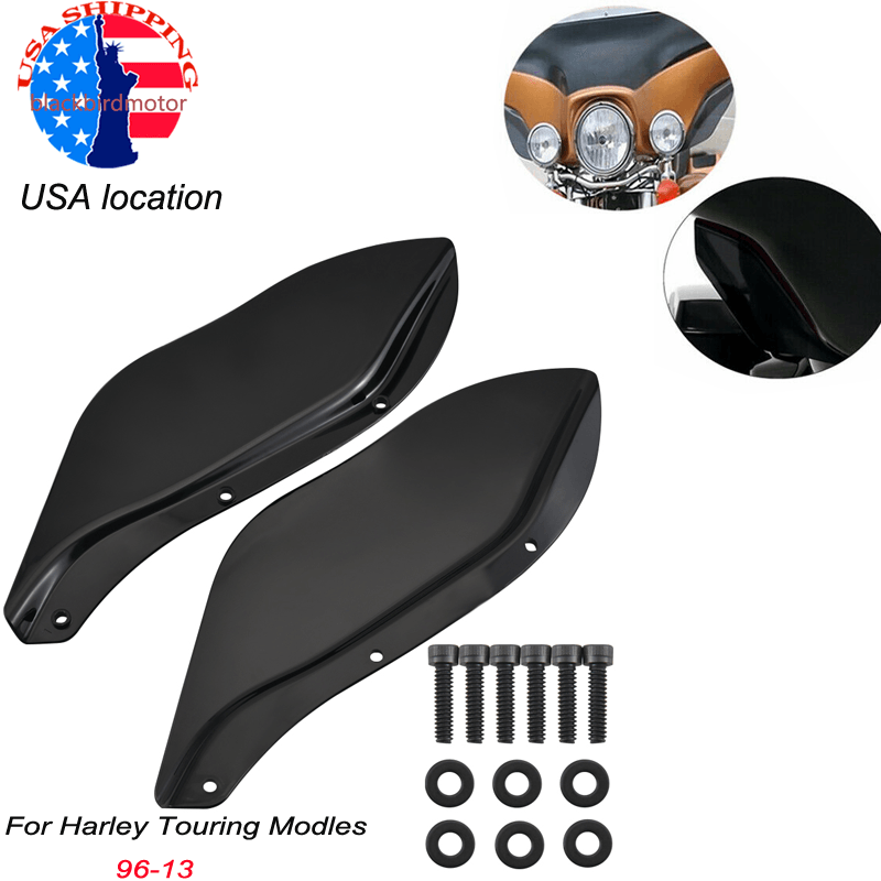 Side Batwing Fairing Wind Deflector Fit for Harley Street Glide FLHR FLHT 96-13 - Moto Life Products