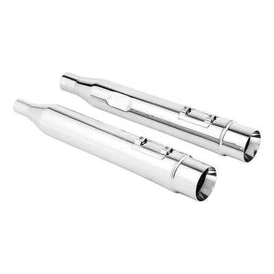 Dual Exhaust Slip-on Mufflers Fit For Harley Touring Street Electra Glide 17-22 - Moto Life Products