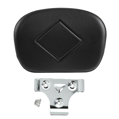 Black Sissy Bar Passenger Pad Fit For Harley Touring Electra Road Glide Softail - Moto Life Products