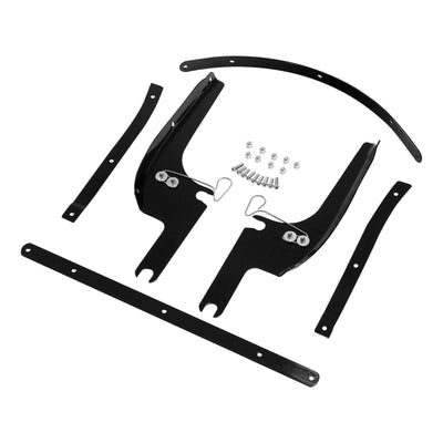 Windshield Windscreen Bracket Kit Fit For Harley Touring Road King FLHR 94-2021 - Moto Life Products