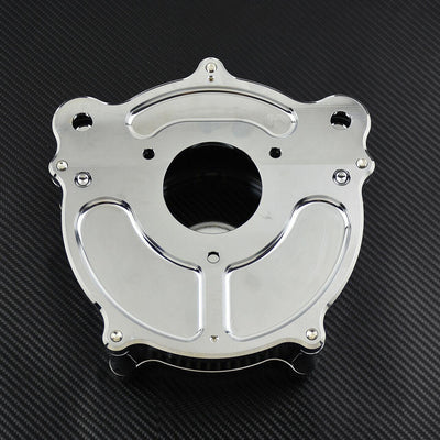 CNC Air Cleaner Intake Filter Fit For Harley Touring Trike 2008-2016 All Chrome - Moto Life Products