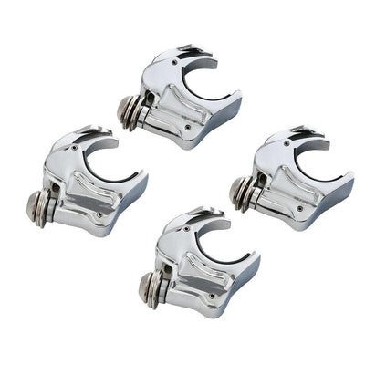 39mm 4PCS Front Fork Windshield Clamps Fit For Harley Dyna Sportster XL 883 - Moto Life Products