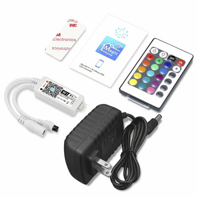 16.4ft 150LED Alexa Smart Home WIFI Wireless RGB Waterproof Strip Neon Light Kit 610877035816 - Moto Life Products