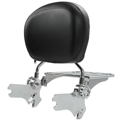 Adjustable 2-in-1 Sissy Bar Backrest & Luggage Rack For Harley 97-08 Touring - Moto Life Products