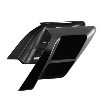 Vivid Black Extended Stretched Side Cover Panel Fit For Harley Touring 2014-2021 - Moto Life Products