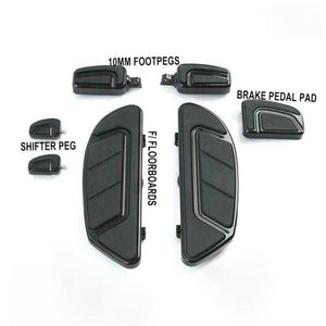 Airflow Floorboard Brake Pedal Shifter Fit For Harley Touring Street Glide 93-21 - Moto Life Products