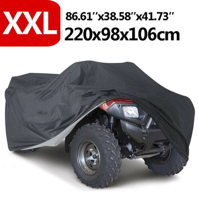 Waterproof  ATV ATC Cover Rain UV Dust Snow Protector Quad Bike Universal XXL - Moto Life Products