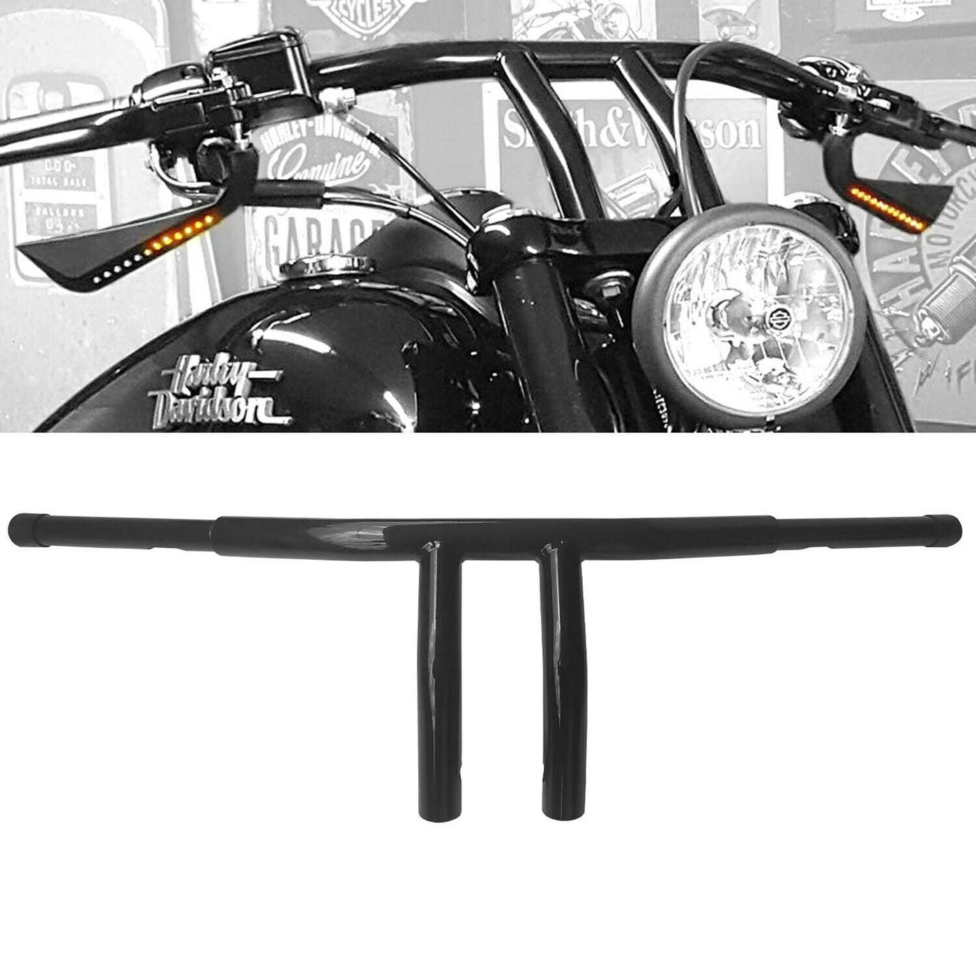 Harley Davidson Dyna Street Bob Drag Bars