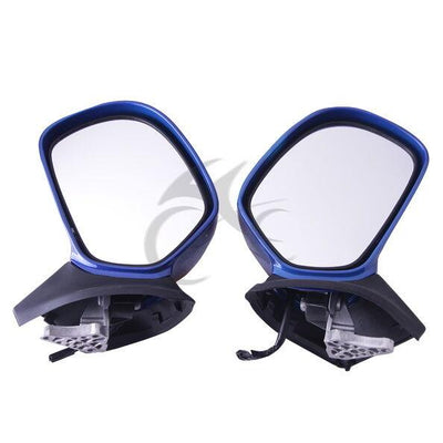 Blue Side Rear View Mirror Signal Fit For Honda Goldwing GL1800 2001-2017 - Moto Life Products