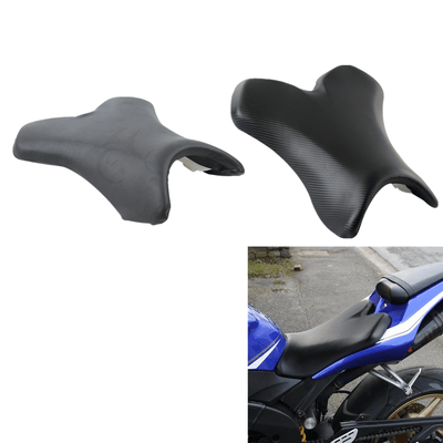 2 Styles Black Front Rider Seat Cushion  Fit For Yamaha YZF R1 04-06 - Moto Life Products