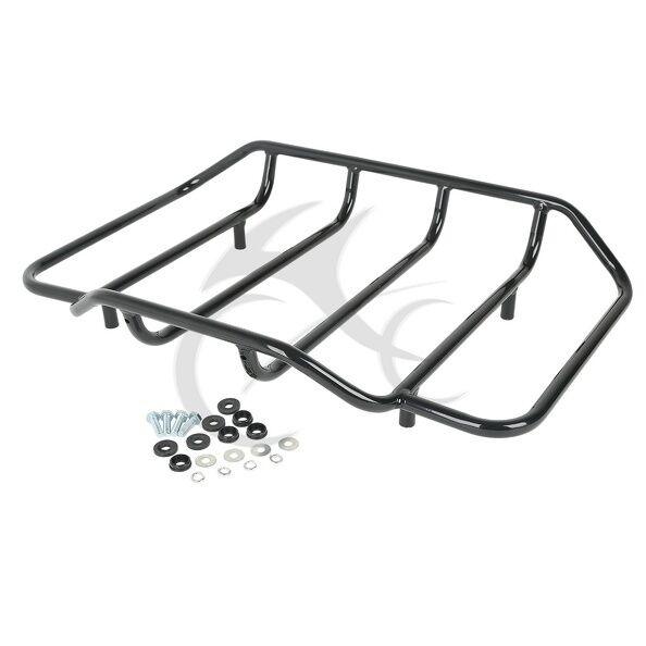 King Pack Trunk Backrest Mount Rack Fit For Harley Tour Pak Street Glide 09-13 - Moto Life Products