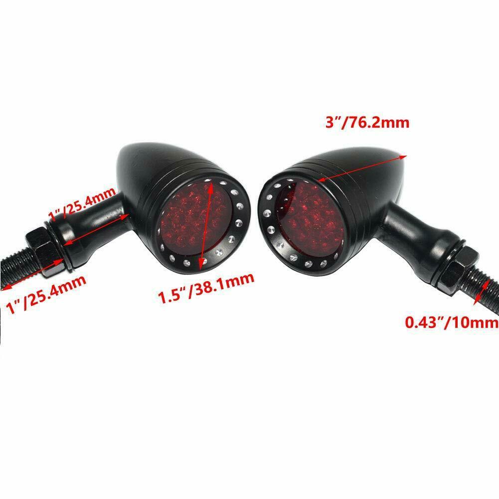 Motorcycle LED Turn Signal Lights For Harley Davidson XL Sportster 1200 883 Iron - Moto Life Products