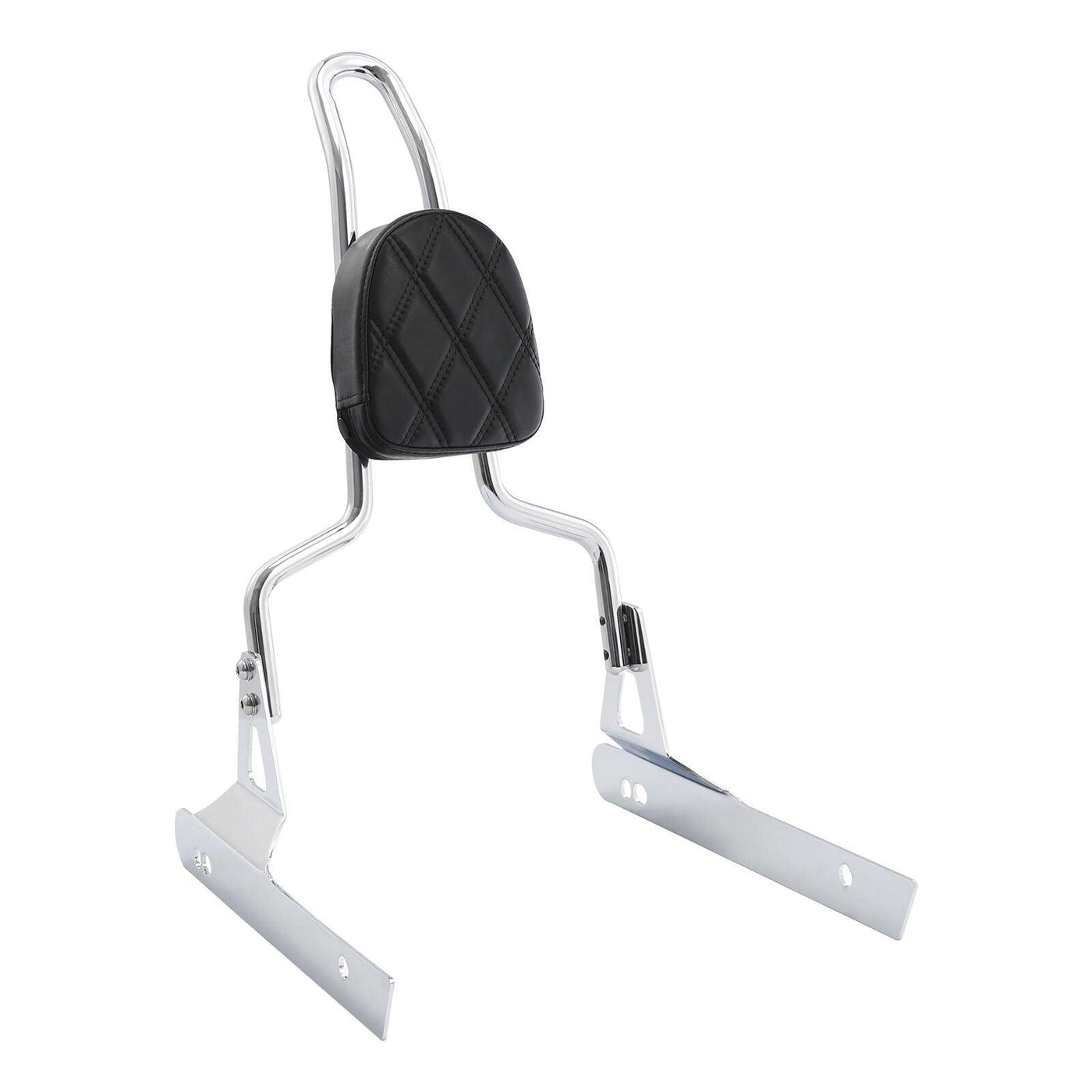 Chrome Rear Detachable Backrest Sissy Bar Fit For Harley Dyna Street Bob 06-17 - Moto Life Products