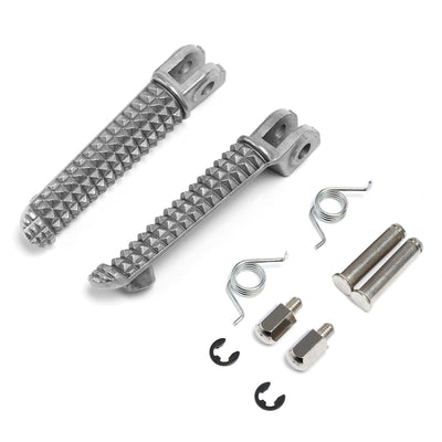 Front Foot Pegs Rest Fit For Yamaha YZF R1 98-14 YZFR6 YZF R6 99-17 YZFR6S 03-08 - Moto Life Products