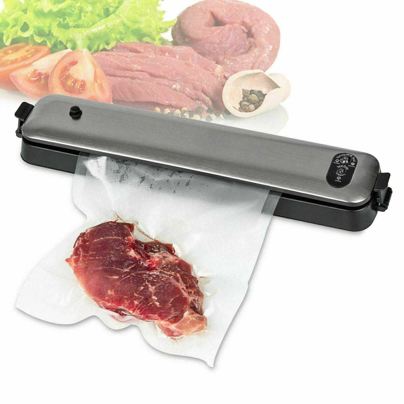 Vacuum Sealer Machine Food Preservation Storage Saver Automatic With Seal Bag - Moto Life Products