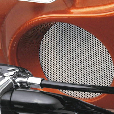 Front Speaker Mesh Grill Covers for Harley Electra Glide Classic FLHTC FLHX USA - Moto Life Products