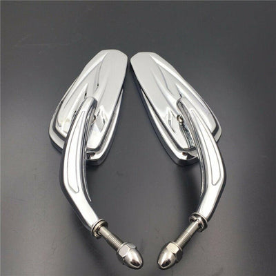 Chromed mirror For Fits 1982-up Harley Davidson Models(excepte VRSCF,and XL1200) - Moto Life Products
