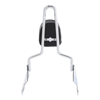 Chrome Rear Detachable Backrest Sissy Bar Fit For Harley Dyna Street Bob 06-17 - Moto Life Products