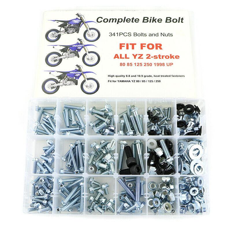 Body Plastic Fender Shrouds Exhaust Bolts Kit Fit For Yamaha YZ 80 85 YZ 125/250 - Moto Life Products