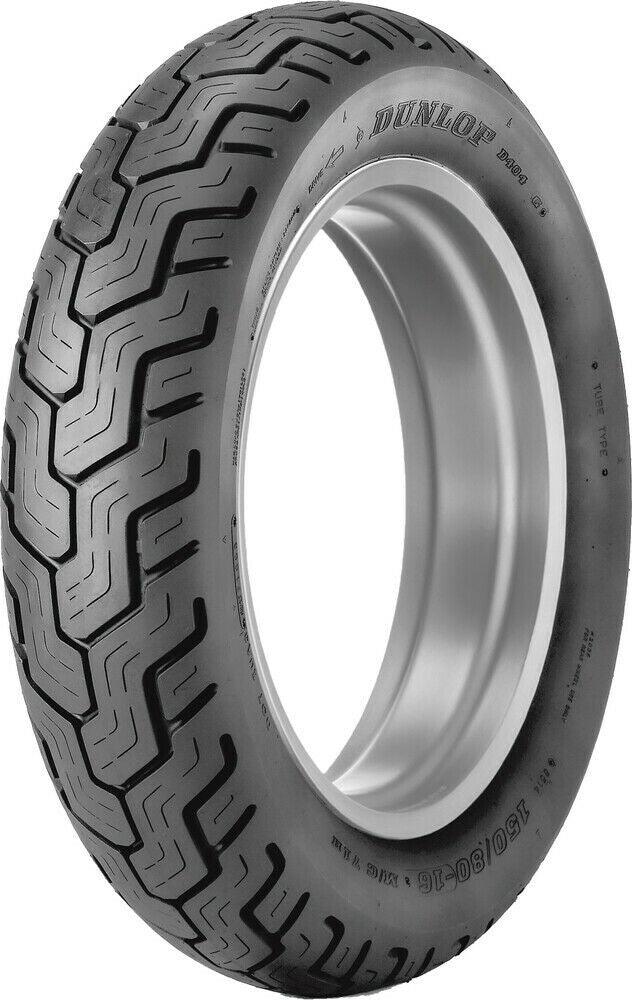 Dunlop D404 100/90-19 & 130/90-16 Front & Rear Motorcycle Tire Set Combo Street - Moto Life Products