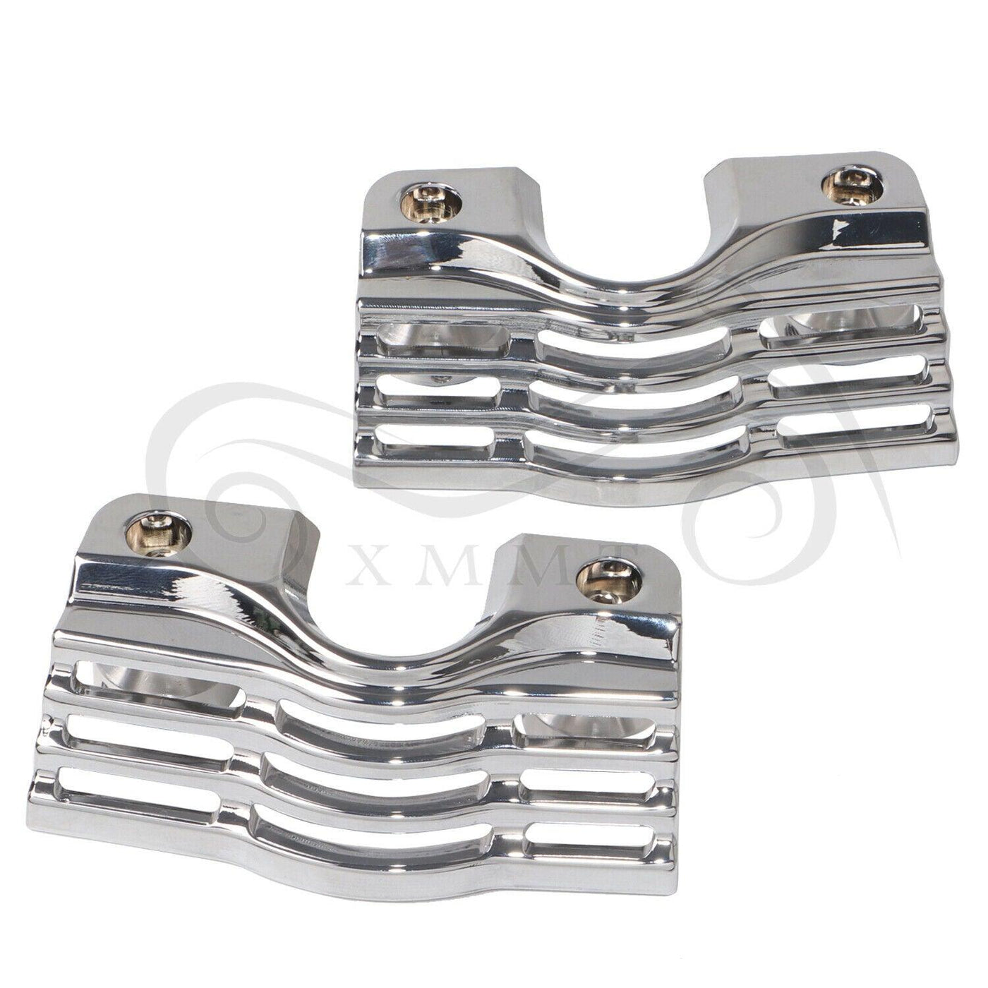 Chrome Slotted Covers For Spark Plug-Head Fit For Harley Davidson Touring Models - Moto Life Products