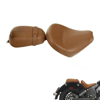 Desert Tan Driver Passenger Seat Fit For Scout Sixty ABS 2019-2020 Sixty 2019-Up - Moto Life Products