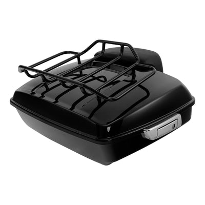 Chopped Pack Trunk Top Rack Pad Fit For Harley Tour Pak Street Glide 14-22 Black - Moto Life Products