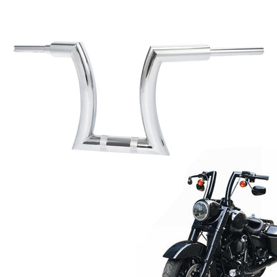 14" Rise 2'' Ape Hanger Handlebar Fit For Harley Touring Sportster Dyna Fat Bob - Moto Life Products