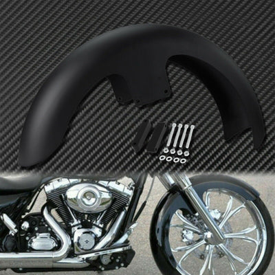Matte Black 21" Wrap Front Fender Fit For Harley Touring Electra Street Glides - Moto Life Products