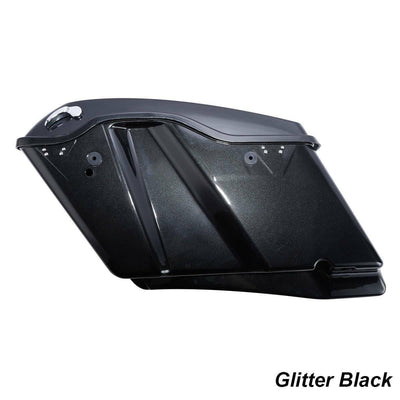 4" Stretched Extended Saddlebags Fit For Harley Electra Street Road Glide 14-22 - Moto Life Products
