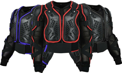 Alpha Motorcycle Body Armor Protection Men Dirt Bike Atv Offroad Motocross dual - Moto Life Products