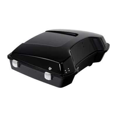 Vivid Black Razor Pack Trunk Mount Rack For Harley Tour Pak Touring Models 09-13 - Moto Life Products