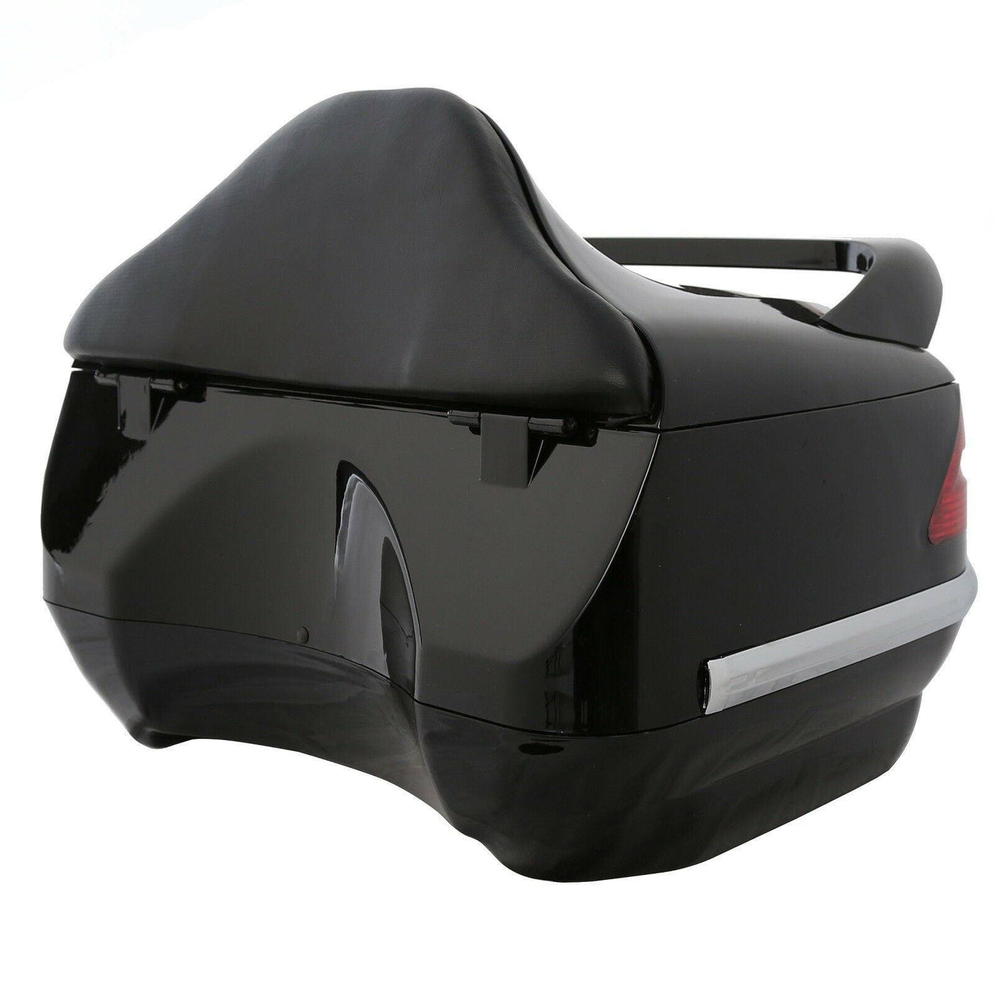 VIP Black Motorcycle Trunk Luggage Tail Box Backrest Light For Harley Davidson - Moto Life Products