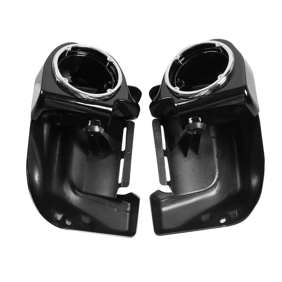 Lower Vented Fairing Speaker Pod Crash Bar Fit For Harley Road King Glide 09-13 - Moto Life Products