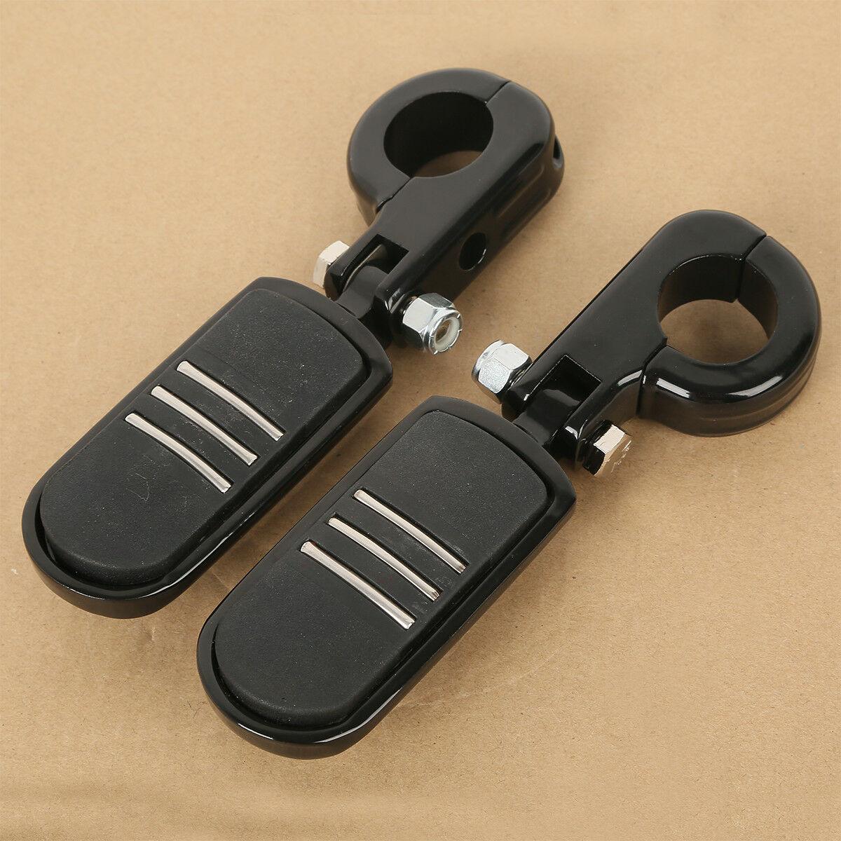 1-1/4" Highway Foot Rest Peg Fit For Harley Touring Road King Street Glide Honda - Moto Life Products
