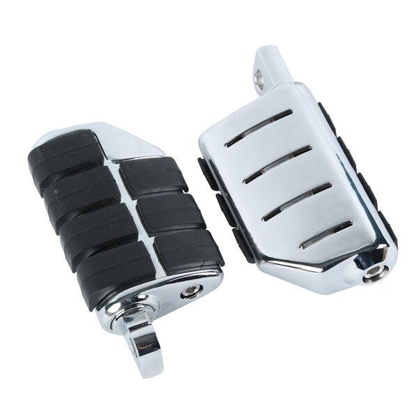 Anti Vibration Lion Paw Foot Rest Pegs For Harley Softail Dyna Touring Chrome - Moto Life Products