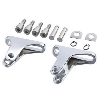 Chrome Rear Passenger Footpeg Pegs Fit For Harley Touring Street Glide 1993-2022 - Moto Life Products