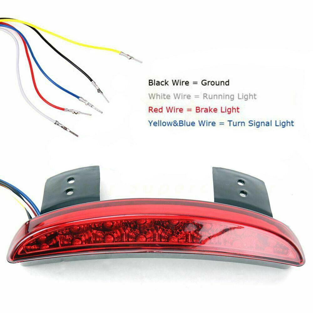 Motorcycle LED Stop Brake Running Tail Light Turn Signal Lamp For Harley XL883 A - Moto Life Products